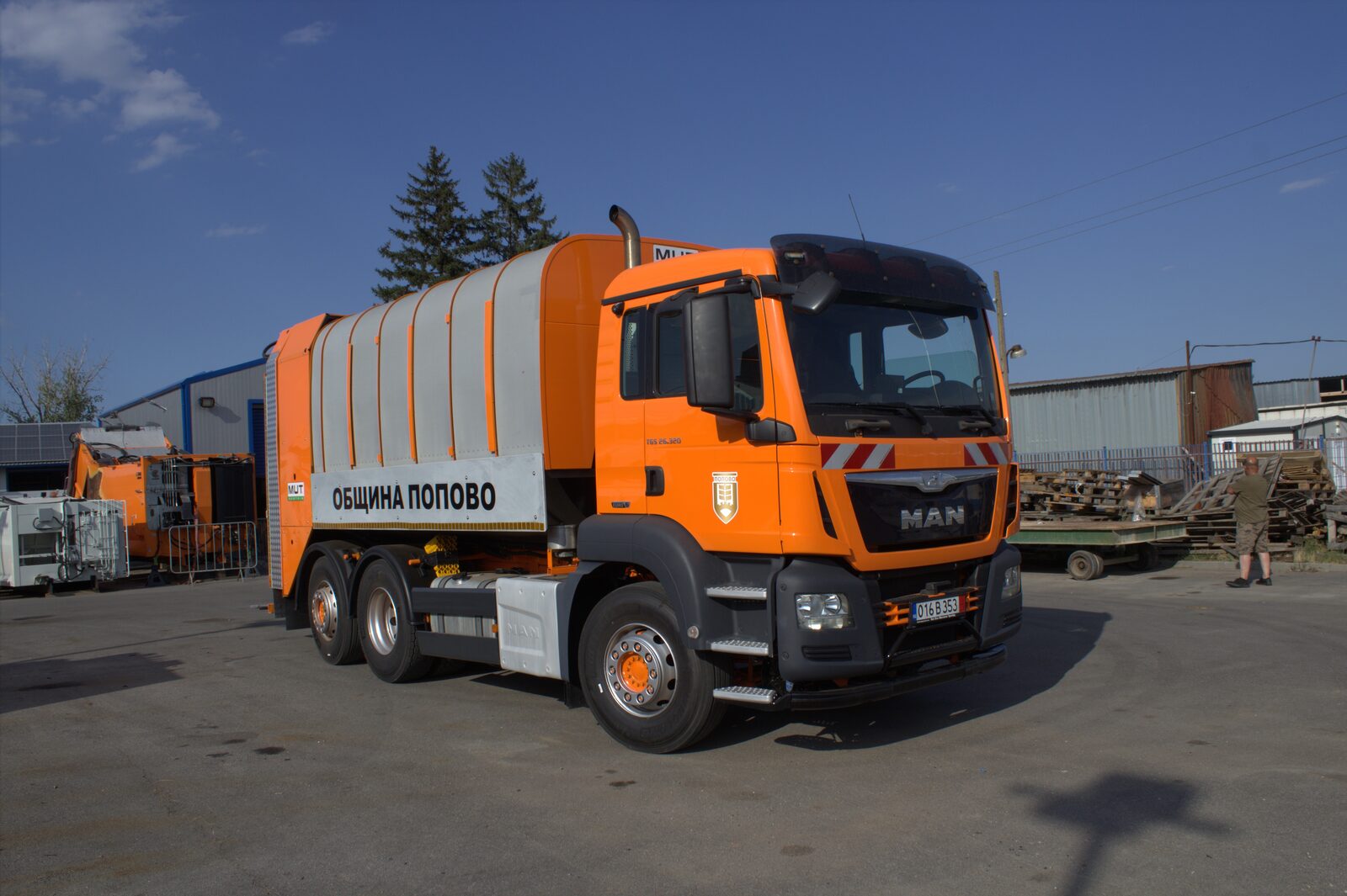 MAN TGS — сметосъбирач MUT