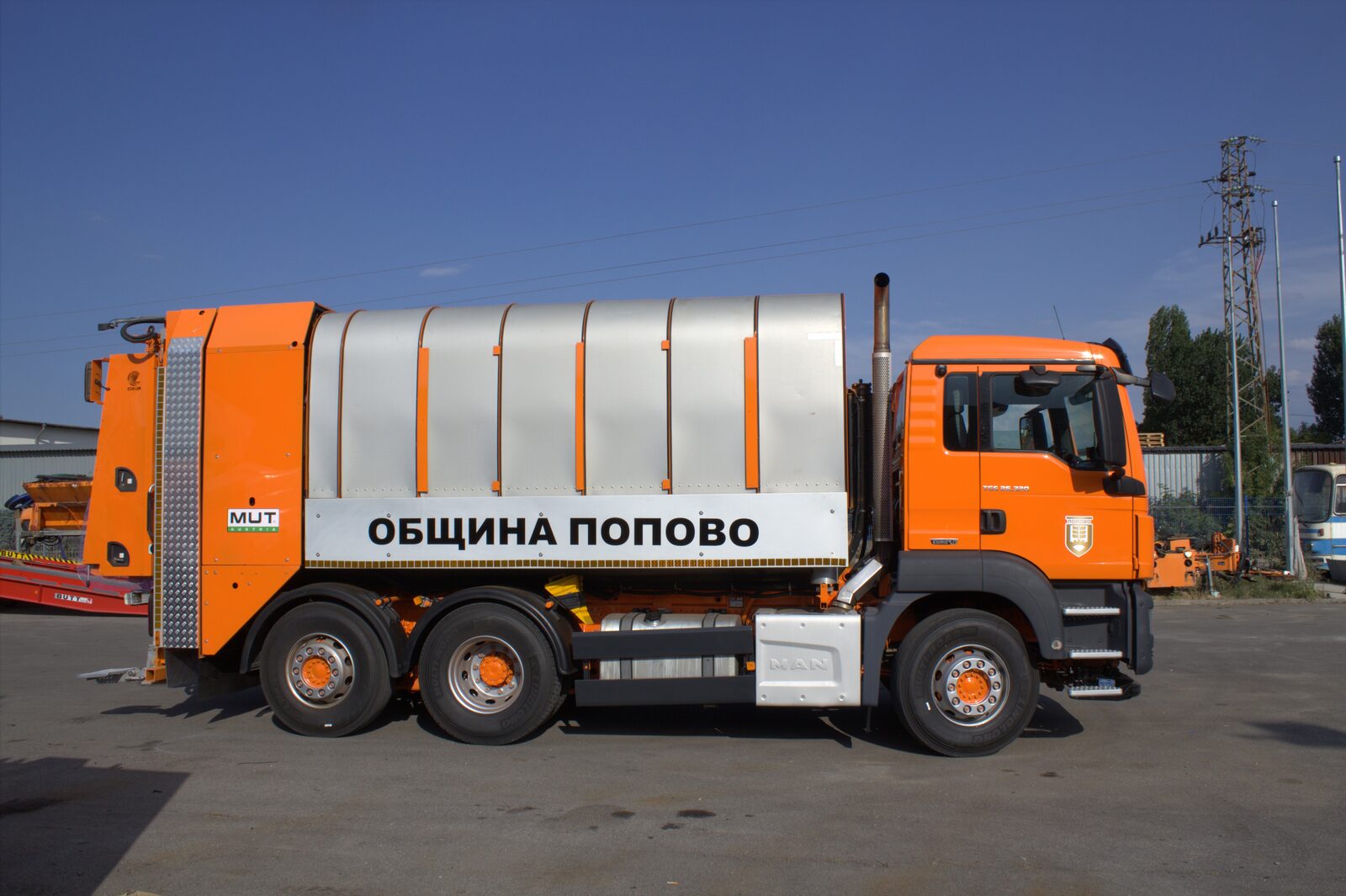 MAN TGS — MUT refuse collector