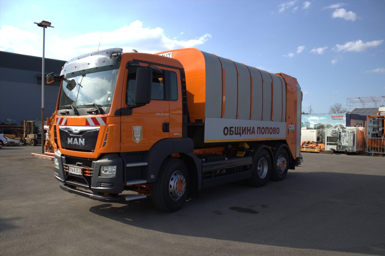 MAN TGS — MUT refuse collector