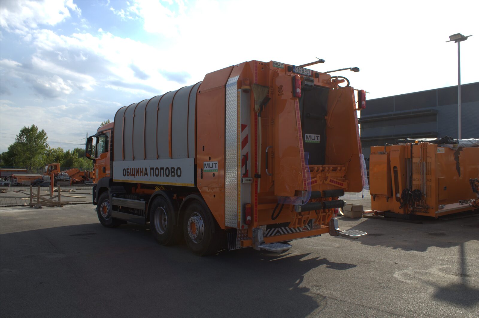 MAN TGS — MUT refuse collector