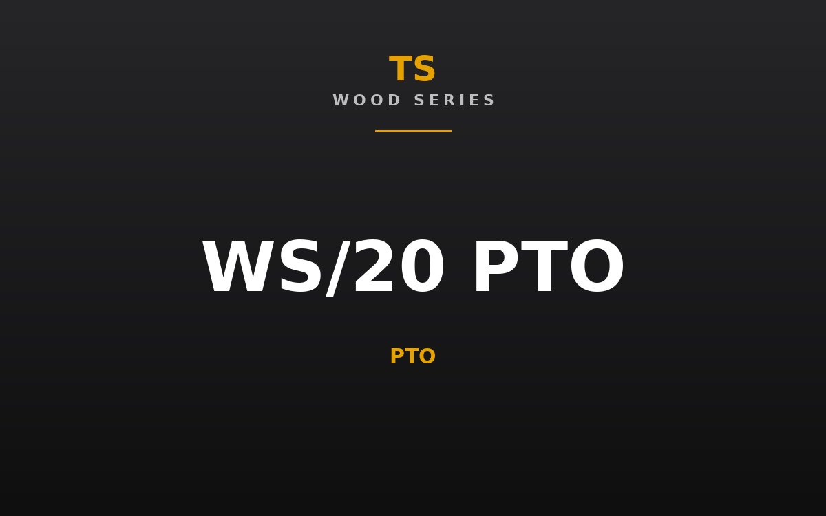 TS WS/20 PTO